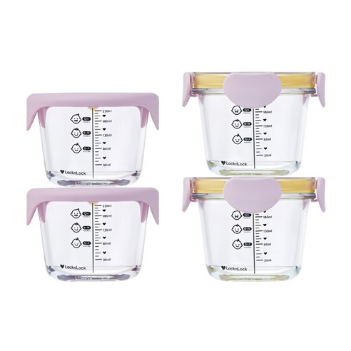 사랑스러운 아기를 위한 완벽한 선택, 락앤락 리틀럽 디어 이유식 용기 락앤락리틀럽