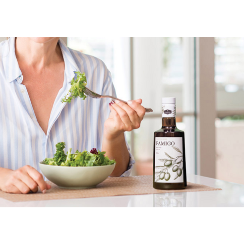 지중해의 햇살을 담은 황금빛 오일, 파미고 엑스트라 버진 올리브 오일