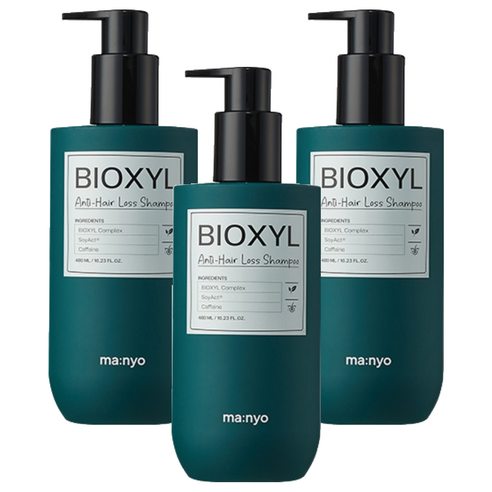 마녀공장 바이옥실 안티 헤어로스 샴푸, 3개, 480ml