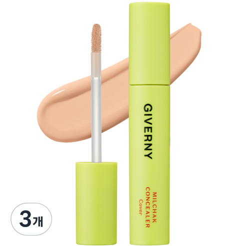 지베르니 밀착 커버 컨실러 7ml, 23NW 미디움 베이지, 3개