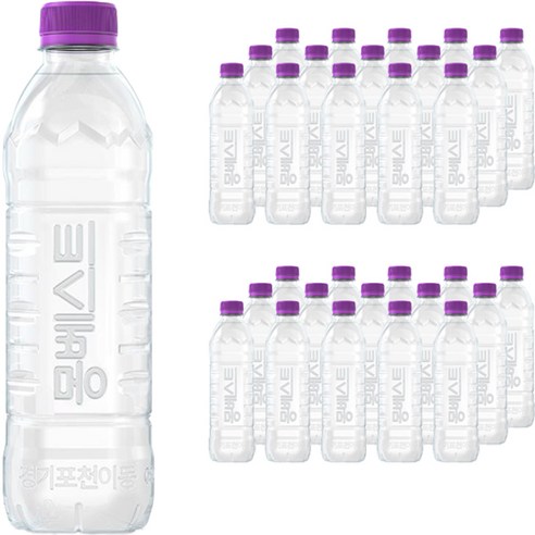 몽베스트 위드어스 무라벨 먹는샘물, 500ml, 40개