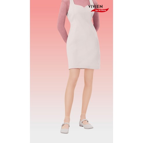 비비안 메이크업 무발 스타킹 3p