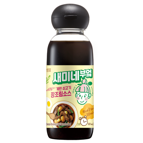새미네부엌 계란 쇠고기 장조림용 간장 소스, 300ml, 1개