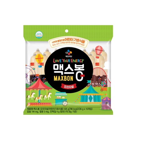 맥스봉 오리지널 15p, 525g, 1개