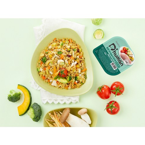 댕댕이의 건강과 행복을 위한 최고의 선택, 듀먼 닭가슴살 화식 냉동 간식 5종 세트!