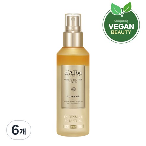 달바 화이트 트러플 수프림 인텐시브 세럼, 150ml, 6개