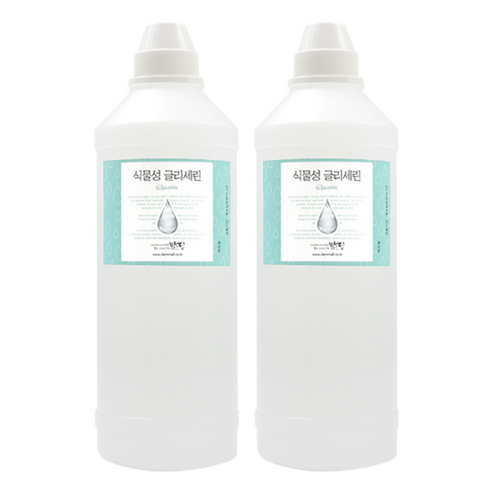 식물성 글리세린 1kg, 무향, 2개