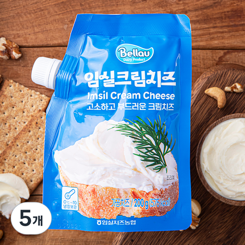 임실크림치즈, 200g, 1개입, 5개