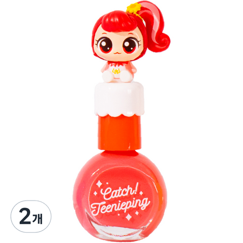 참존 캐치티니핑 시즌3 뷰티 피규어수성네일 10ml 나나핑, 2개