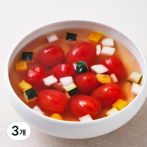 정미경키친 토마토 오이냉국, 320g, 3개