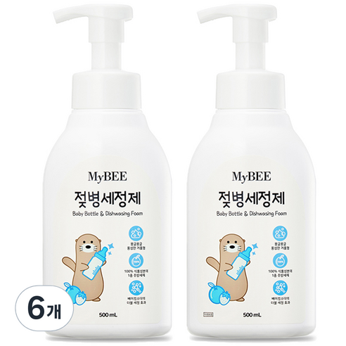 마이비 젖병세정제 거품형, 500ml, 1개