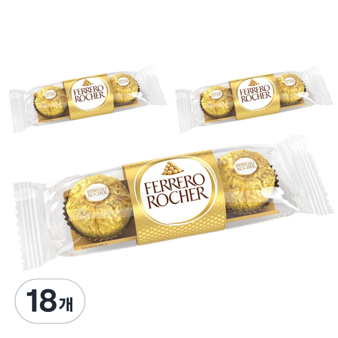 페레로로쉐 초콜릿 3p, 38g, 18개