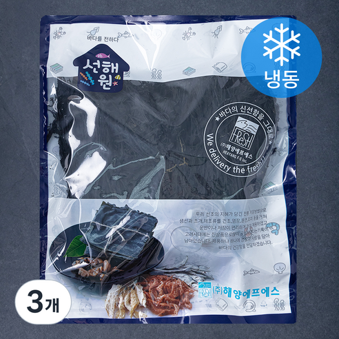 사랑해어 건실미역 (냉동), 500g, 3개