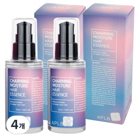 에이플비 차밍 모이스처 헤어에센스, 50ml, 4개