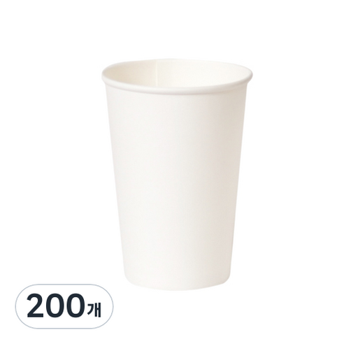 테이크아웃 종이컵 무지 300ml, 1개, 200개