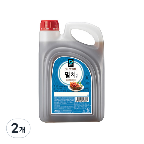 청정원 멸치액젓, 5kg, 2개
