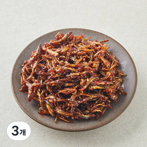 정미경키친 고추장멸치볶음, 100g, 3개