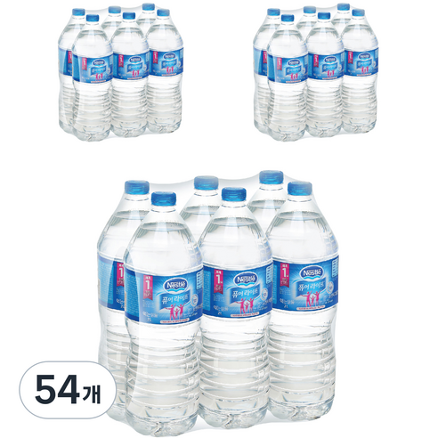 네슬레 퓨어라이프 생수, 2L, 54개