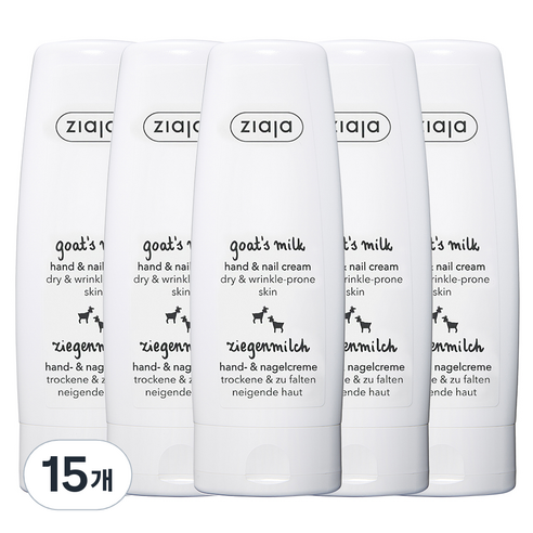 지아자 산양유 핸드크림, 80ml, 15개