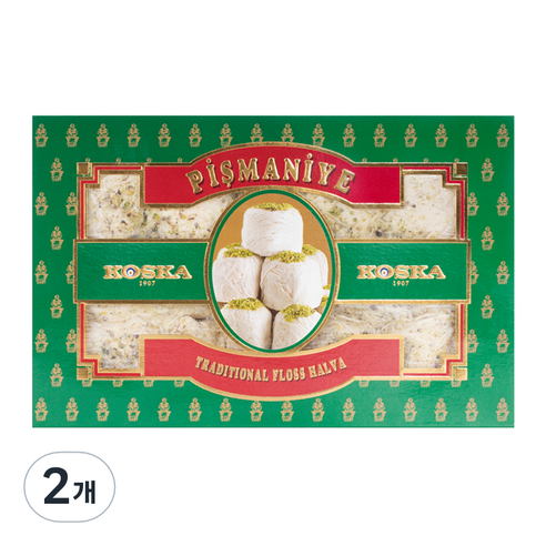 코스카 피스마니에 솜사탕 피스타치오, 250g, 2개