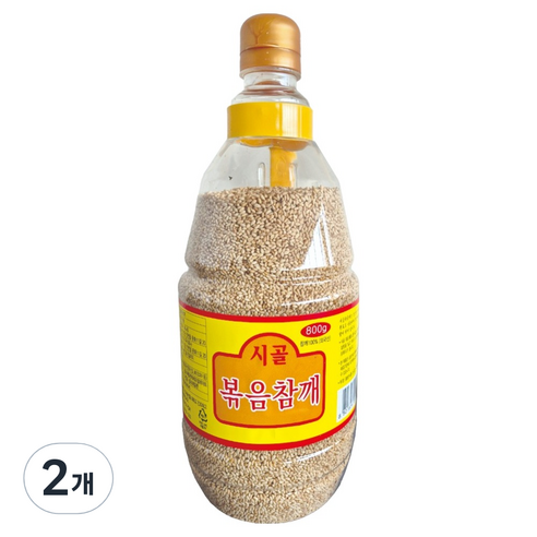 시골 볶음참깨, 800g, 2개