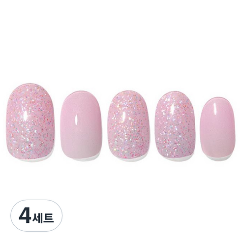 데싱디바 글레이즈 네일스티커 세트, 라벤더 팝, 4세트