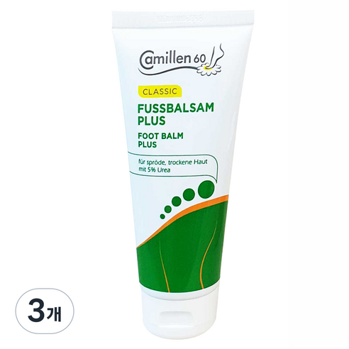 카밀렌 풋발삼 플러스 풋크림, 100ml, 3개