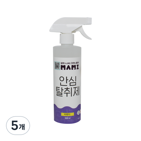 마미케어 탈취제 라벤더향, 500ml, 5개