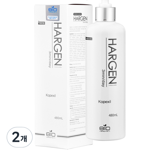 헤르겐 탈모 완화 기능성 샴푸, 480ml, 2개