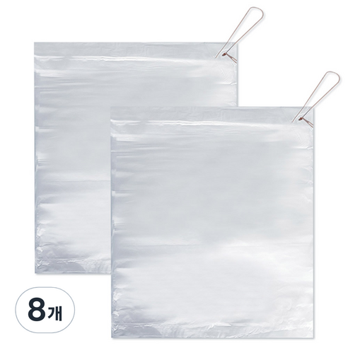 월드크린 다용도 야채 막지 위생 비닐 봉투 4호 31 x 40 cm, 100개입, 8개
