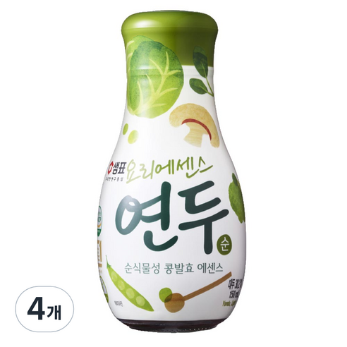 샘표 요리에센스 연두 순, 150ml, 4개