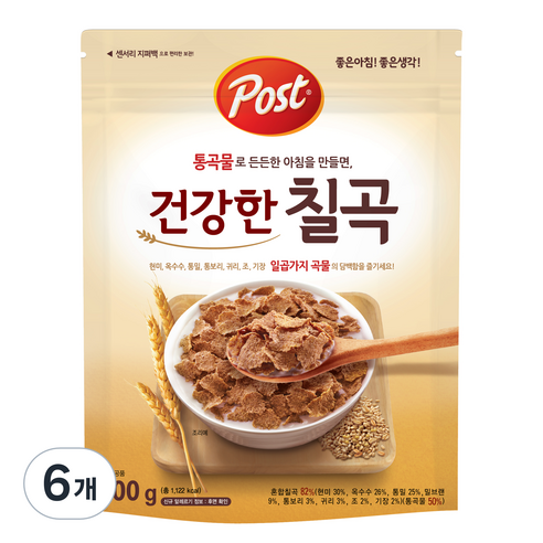 포스트 시리얼 칠곡, 300g, 6개