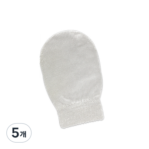 니즈올 때르미오 페이스클렌징 장갑, 5개