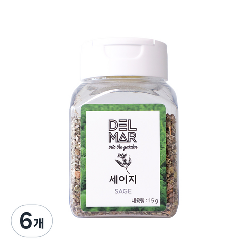 딜리셔스마켓 세이지홀 천연향신료, 6개, 15g