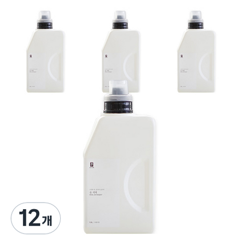 생활공작소 울세제 본품, 1.5L, 12개