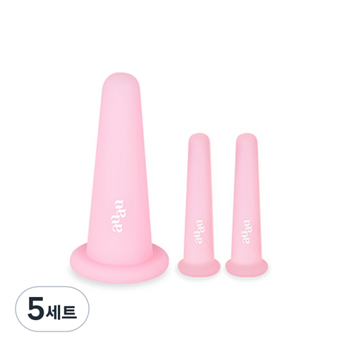 아유아유 브이턴 마사지컵 페이스용 큰컵 + 작은컵 2p 세트, 5세트