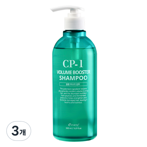 씨피원 볼륨 부스터 샴푸, 500ml, 3개