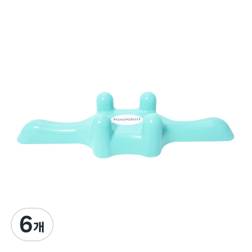 꾹도리 스트레칭바, 블루, 6개