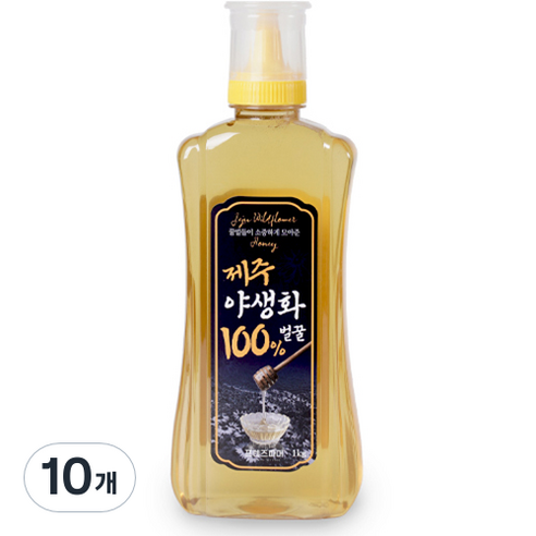 프렌즈파머 제주 야생화 벌꿀, 1kg, 10개