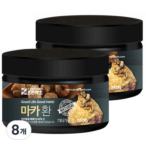 조은약초 프리미엄 마카환, 8개, 250g