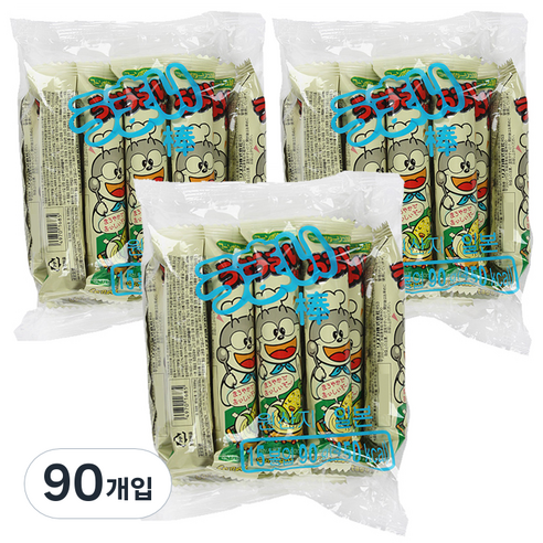 우마이봉 콘스프맛 콘포타지, 6g, 90개