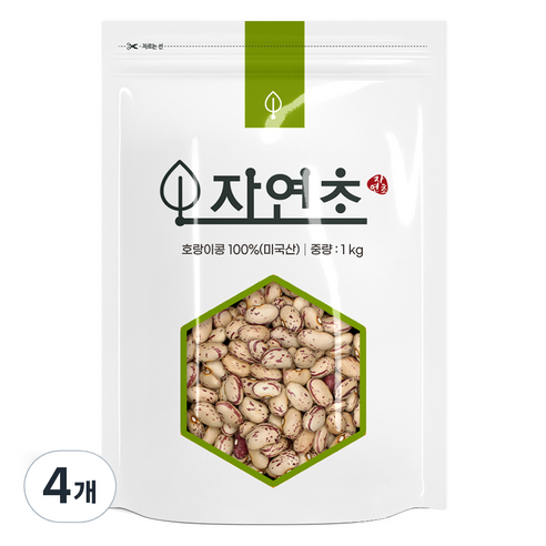 호랑이콩, 1kg, 4개