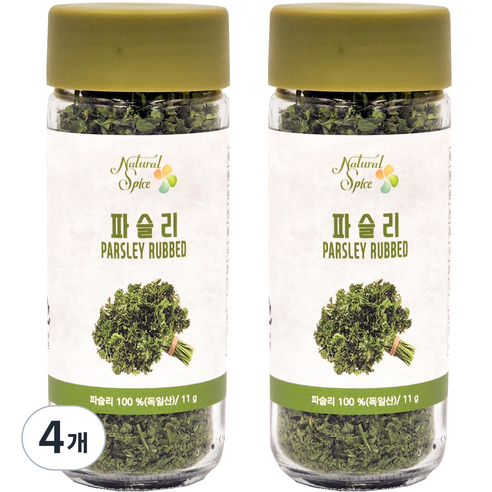 내츄럴스파이스 파슬리, 11g, 4개
