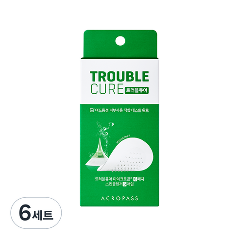 아크로패스 큐어 6p, 6개입, 6세트