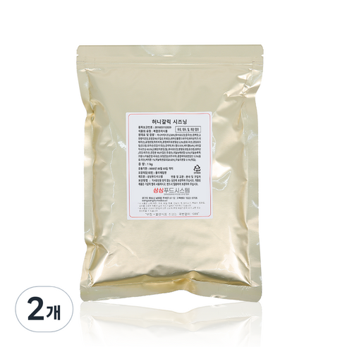 상상시즈닝 허니갈릭 시즈닝, 1kg, 2개