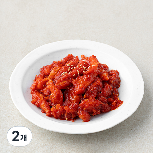 명태회무침, 200g, 2개