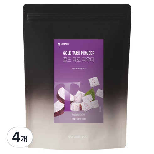 네이쳐티 골드타로 파우더, 1kg, 1개입, 4개