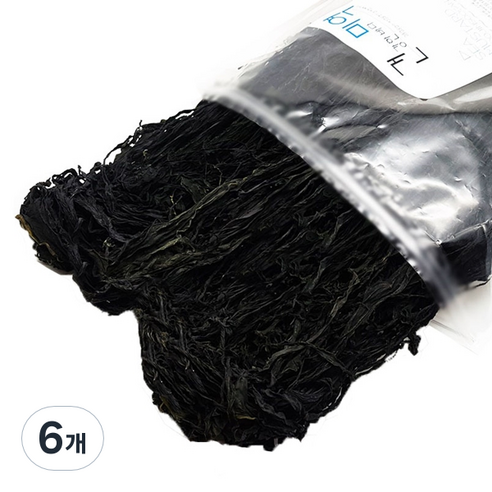 신선한 건 미역, 100g, 6개
