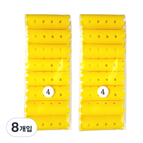 삼화미공 볼륨 셋팅롤 4호 8p, 8개입
