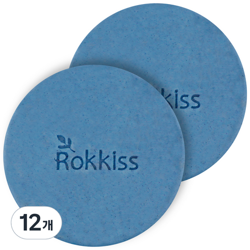 록키스 모낭 어성초 클렌징 비누, 100g, 12개